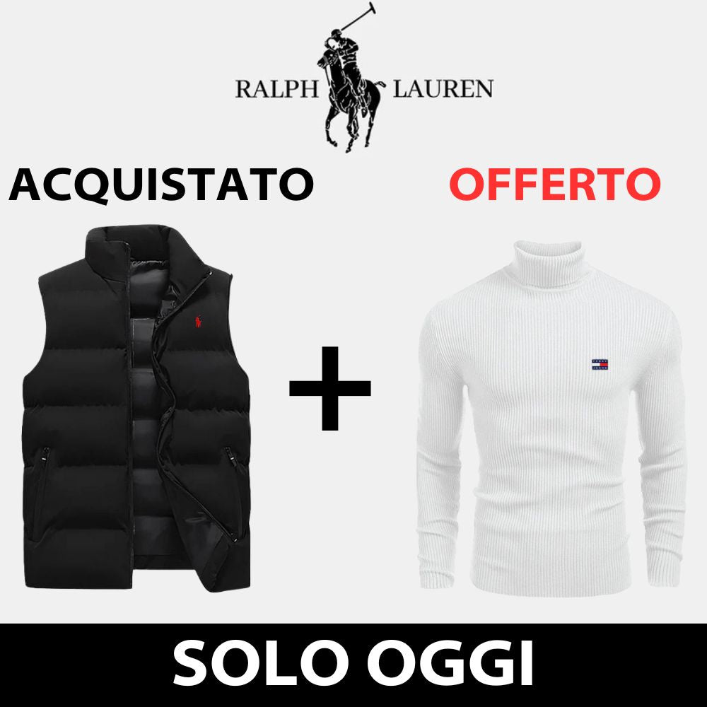 Gilet R&L + Maglione in Omaggio (SVUOTAMENTO MAGAZZINO)