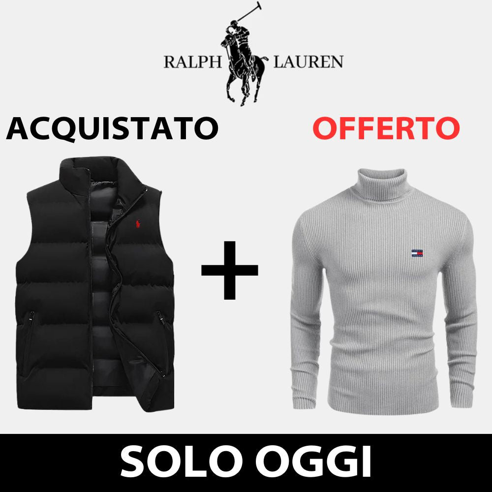 Gilet R&L + Maglione in Omaggio (SVUOTAMENTO MAGAZZINO)